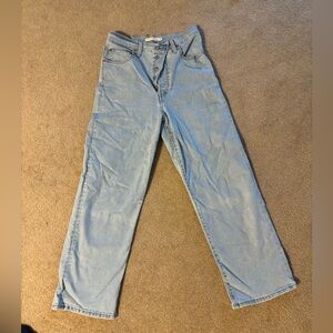 Women’s Levi Straight Ribcage Jeans